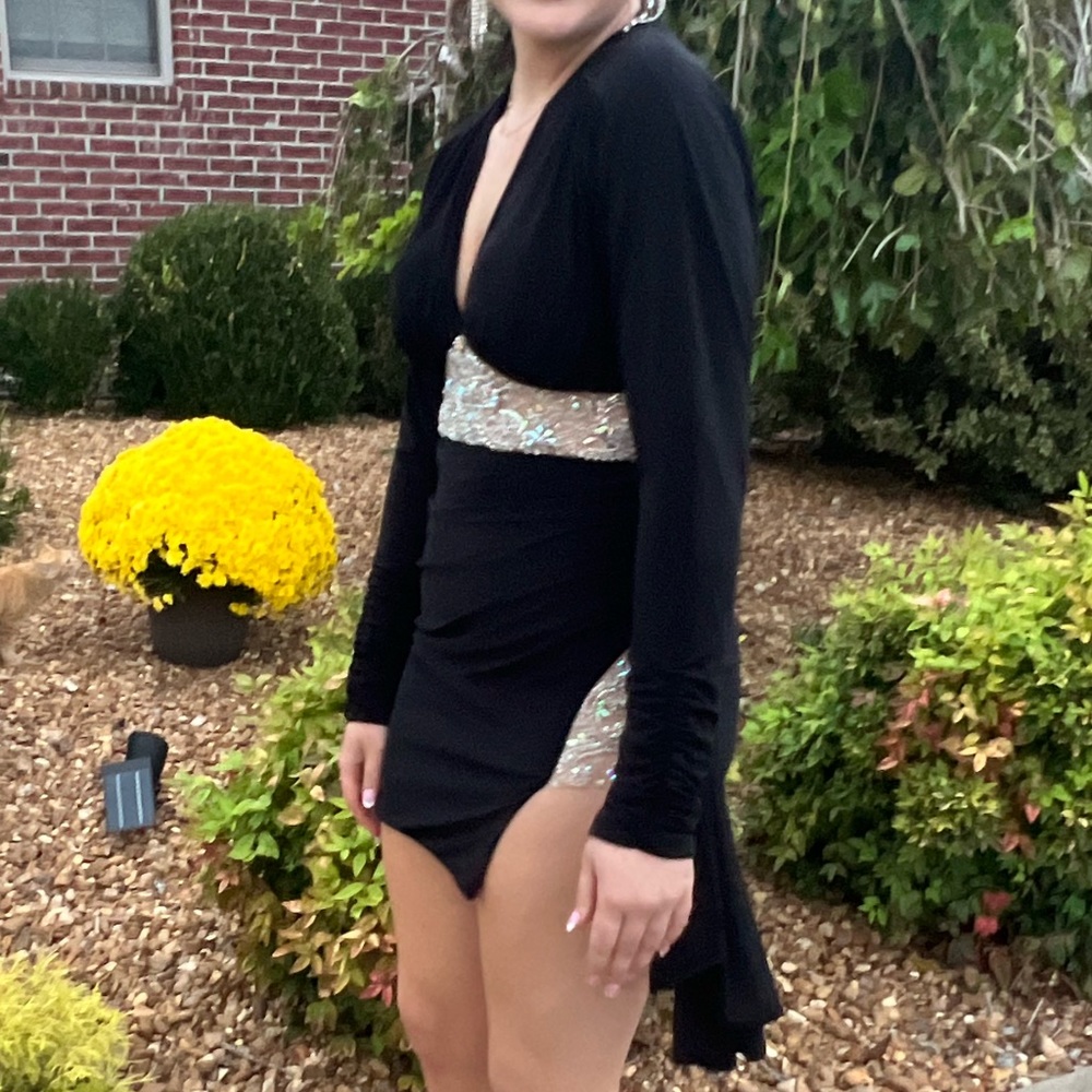 Black  semiformal dress